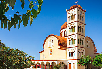 Image showing Orthodox Church in the town of Rethymno, Crete, Greece.