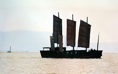 Image showing Chinese Junk