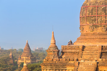 Image showing Tamples of Bagan, Burma, Myanmar, Asia.