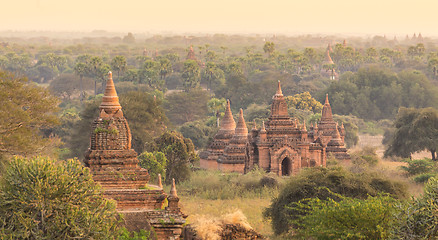 Image showing Tamples of Bagan, Burma, Myanmar, Asia.