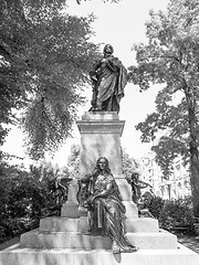 Image showing  Mendelssohn Denkmal Leipzig 