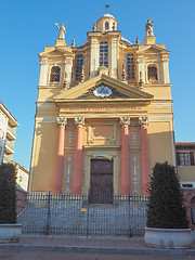 Image showing Church of San Bernardino meaning St Bernardine in Chieri