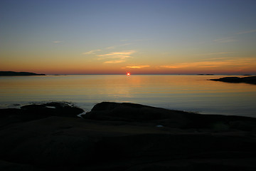 Image showing Sunset