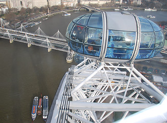 Image showing London eye