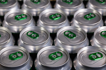 Image showing Pattern from much of drinking cans