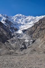 Image showing Engilchek glacier