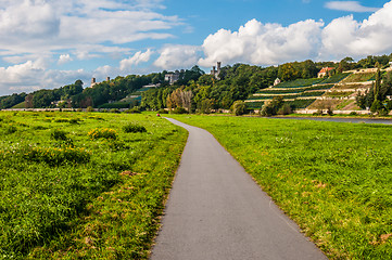 Image showing Elbe in Dresden