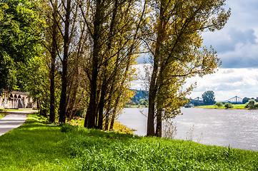 Image showing Elbe in Dresden