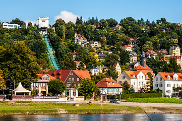 Image showing Funicular in Loschwitz