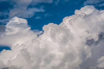 Image showing Cumulus clouds