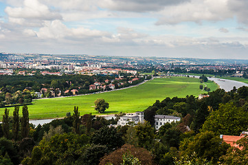 Image showing Elbe in Dresden