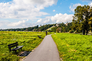 Image showing Elbe in Dresden