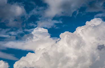 Image showing Cumulus clouds