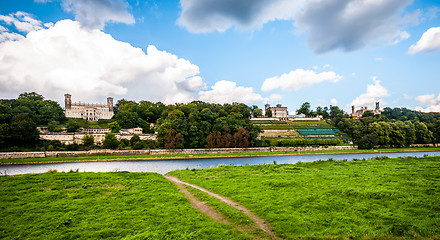 Image showing Elbe Palaces