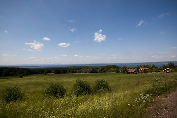 Image showing view over the lake