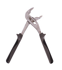 Image showing Groove pliers isolated 