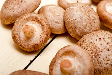 Image showing shiitake mushrooms