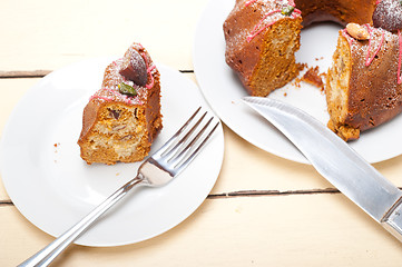 Image showing chestnut cake bread dessert