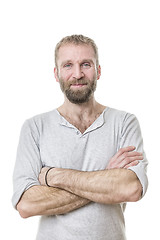 Image showing bearded man casual