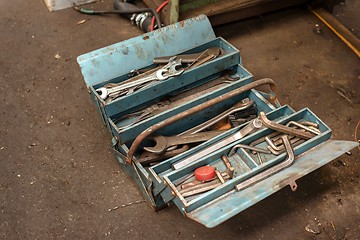 Image showing Toolkit of various tools 