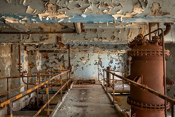 Image showing Dark and abandoned place