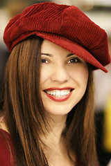 Image showing Woman in Beret