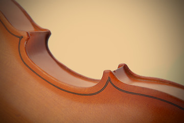 Image showing Old Violin