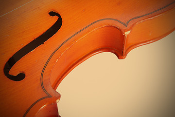 Image showing Old Violin