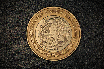 Image showing ten mexican peso coin
