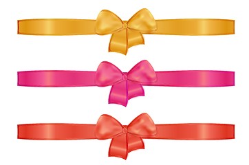 Image showing collection of the three ribbons