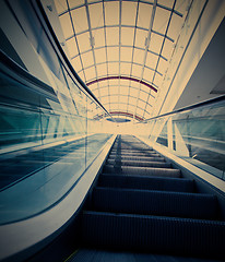 Image showing Escalator