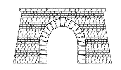 Image showing stone tunnel