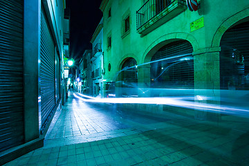 Image showing Tossa de Mar, Catalonia, Spain, 06.18.2013, Carrer Nou street