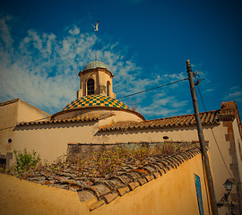 Image showing Tossa de Mar, Catalonia, Spain, 06.19.2013, landscape ancient to