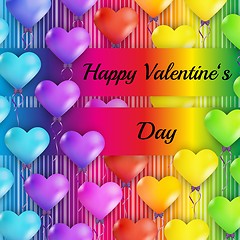 Image showing happy valentine`s day