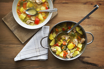 Image showing Stew with vegetable