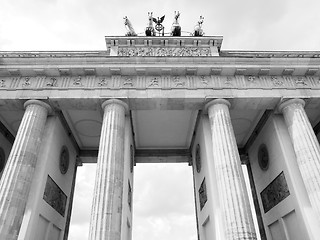 Image showing  Brandenburger Tor Berlin 