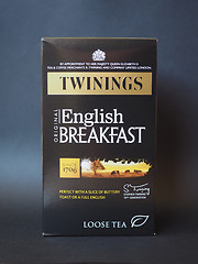 Image showing Eglish Breakfast Twinings Tea