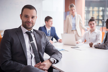 Image showing business people group at office