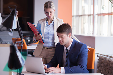 Image showing business people group at office