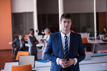 Image showing business man at the office