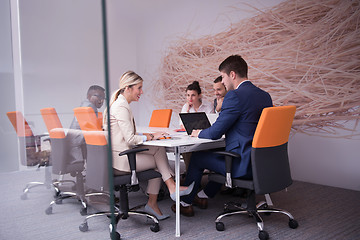 Image showing business people group at office