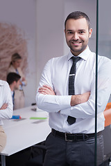 Image showing business people group at office