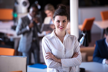 Image showing business woman at office