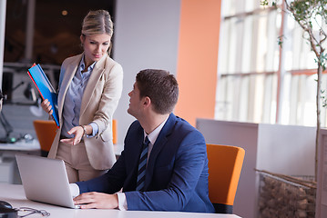 Image showing business people group at office