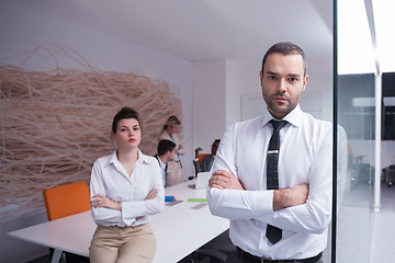 Image showing business people group at office