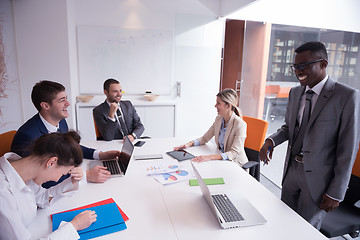 Image showing business people group at office