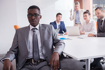 Image showing business people group at office