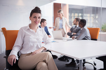 Image showing business people group at office