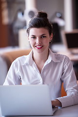 Image showing business woman at office